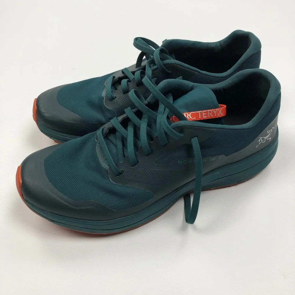 Arcteryx Norvan LD 2 Men 8 Trail Running Shoes Blue Teal